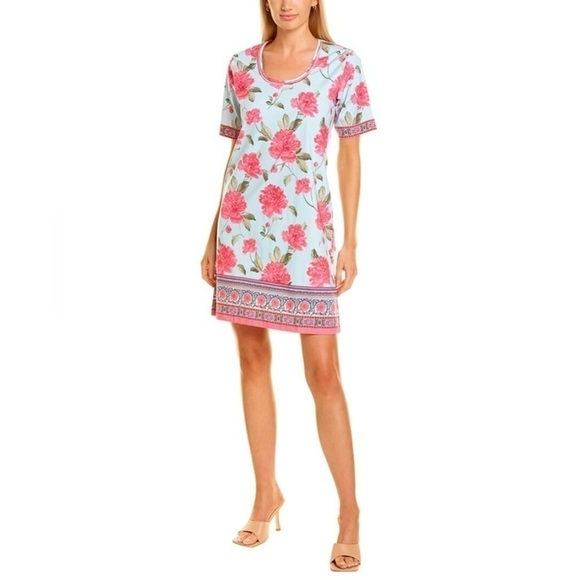 Bella Tu Dresses & Skirts - Bella Tu PEONY SHIFT DRESS IN MULTI size S